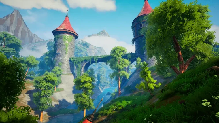 Dreamscape: Stylized Environment Tower - Stylized Nature Open World Fantasy