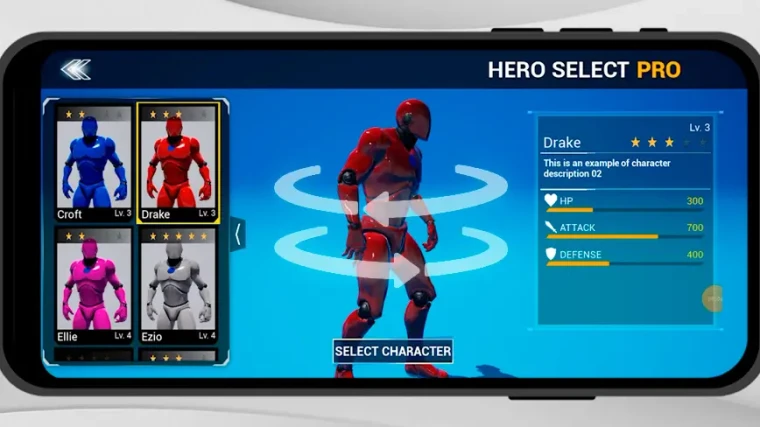 Hero Select PRO
