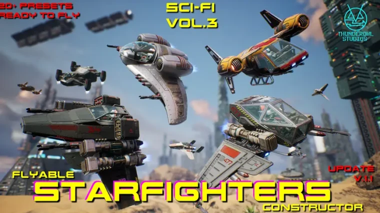 Sci-Fi Vol.3 Flyable Starfighters Constructor