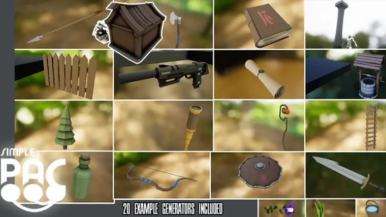 Simple Procedural Asset Creator Simple Procedural Asset Creator