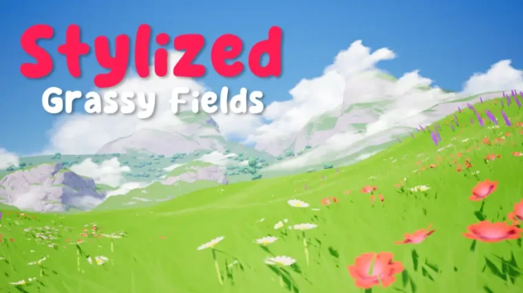 Stylized Grassy Fields Environment