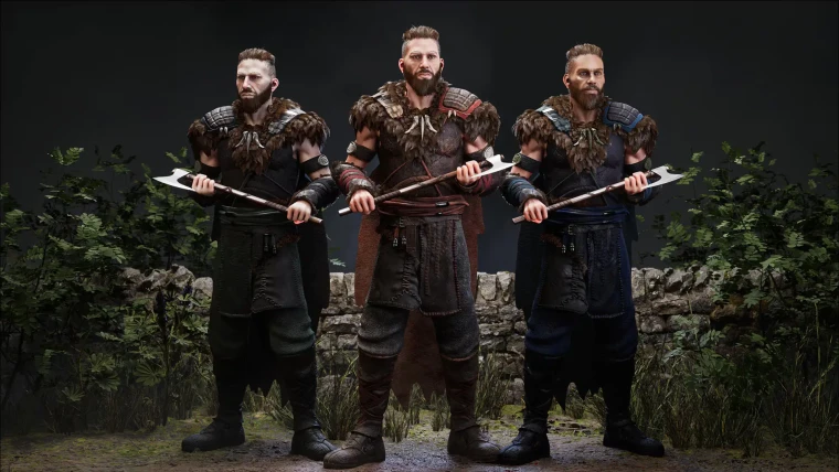 Warrior - Viking Male Set