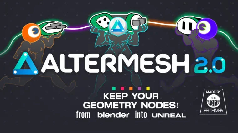 AlterMesh - Geometry Nodes in Unreal