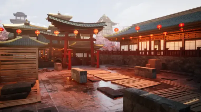 Modular Asian Medieval City