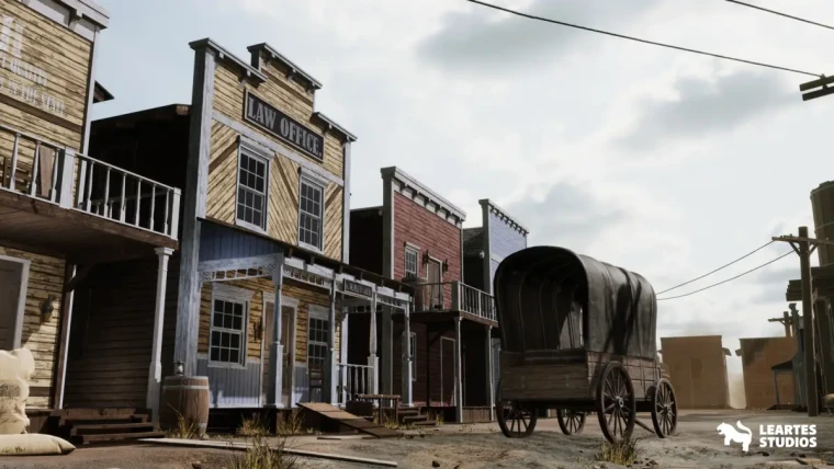 Western Town / Village Pack