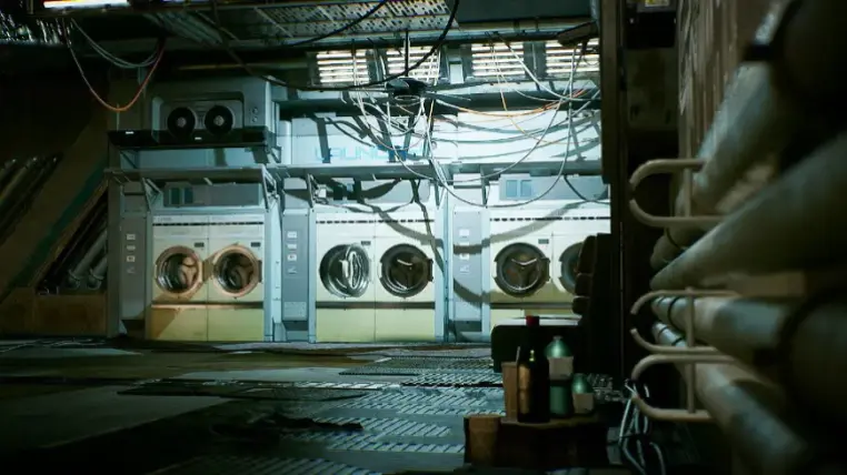 Cyberpunk Apartment Block
