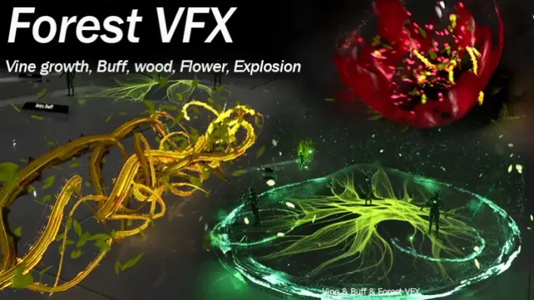 Nature VFX with Vine Growth