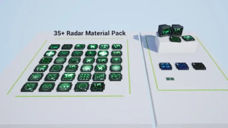 35+Radar Screen Material Package