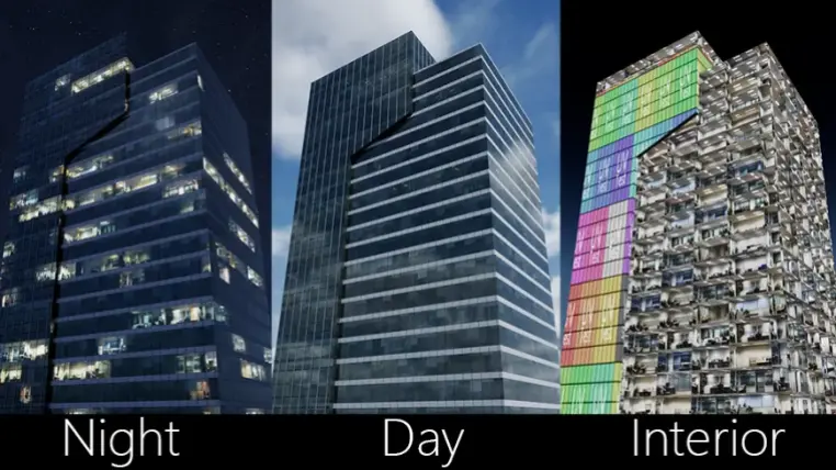 Building Interior Cubemap Material Function