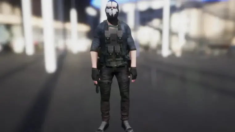 Character Military Bandit 2