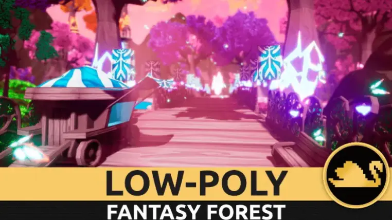 LOW-POLY - Fantasy Forest LOW-POLY - Fantasy Forest