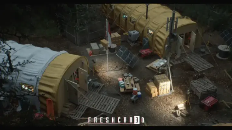 Research Tent Environment (Survival props, Survival Camp, Camping, Survival)