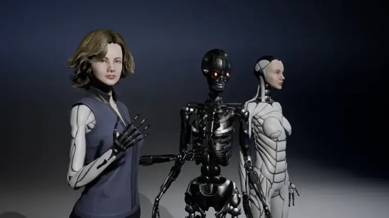 The cyborg girl : Bella
