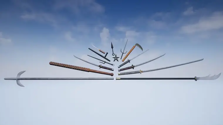 Weapons Series - Japan Weapons - Mini Pack