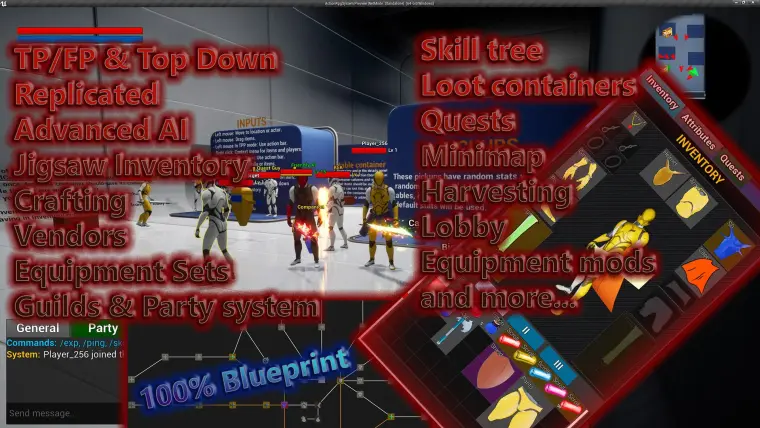 Action RPG Multiplayer Starter Template Action RPG Multiplayer Starter Template