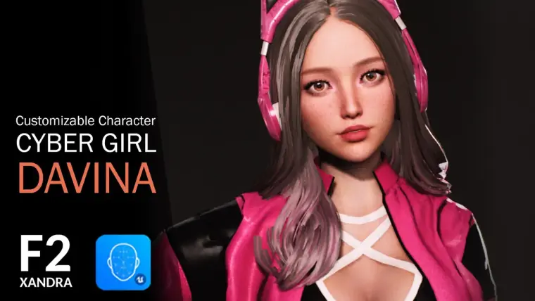 F2 Cyber Girl Davina