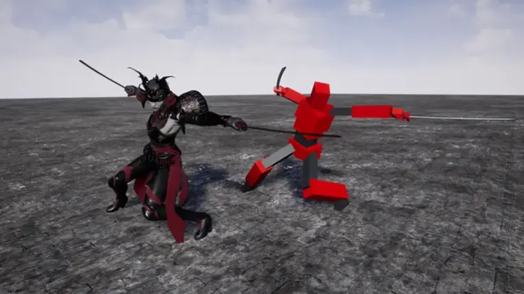 Female TwinKatana