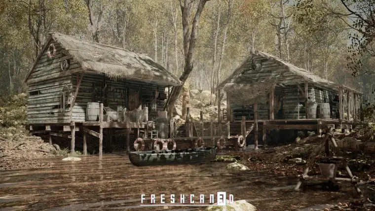 Forest Cabin Bundle (Survival Environment, Forest House, Log House )