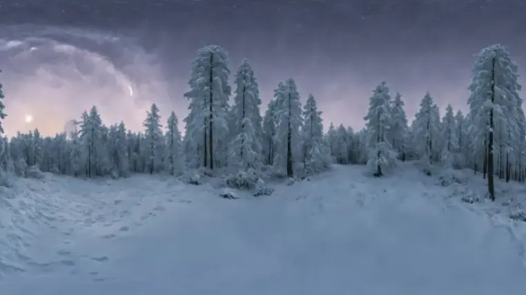 HDRI Winter Mixed - 8k