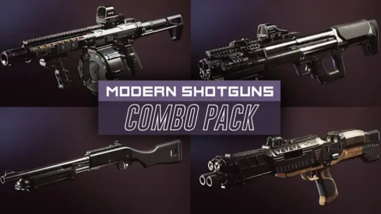Modern Shotguns - COMBO Prop Pack (VOL 1-3)