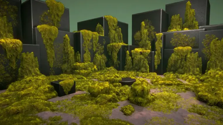 Mossy piles