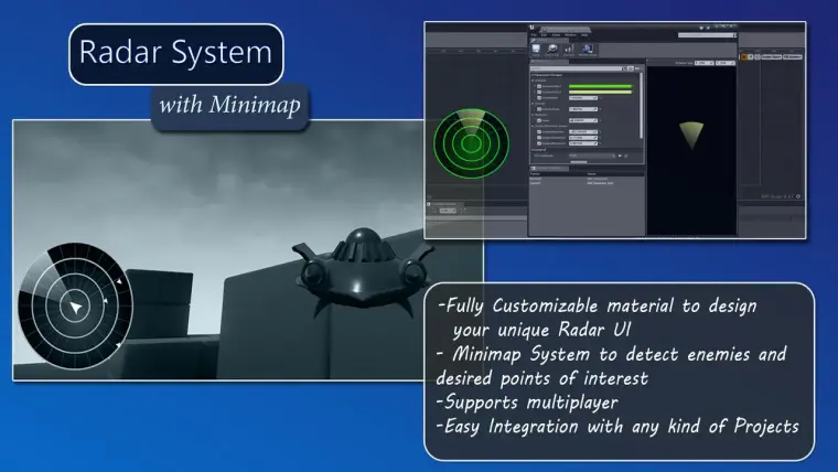 Radar System with Minimap