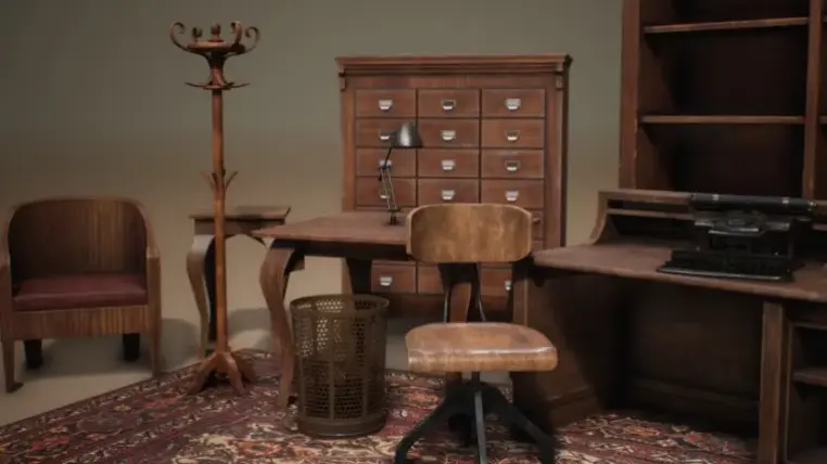 Retro Office Prop