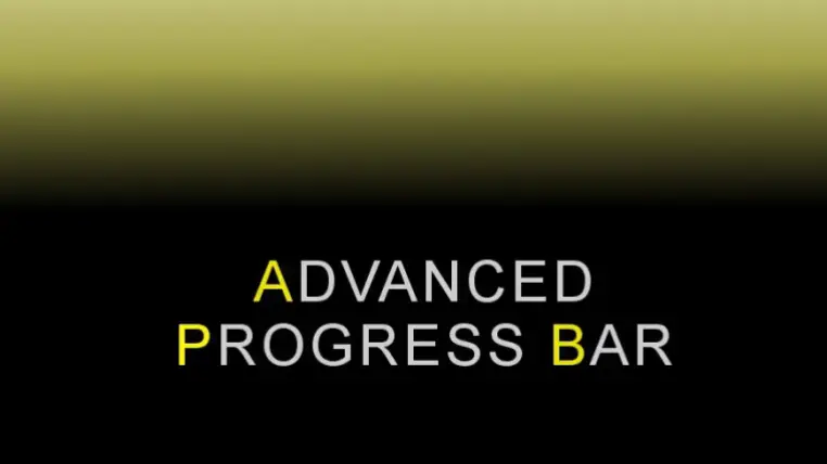 Advanced Progress Bar
