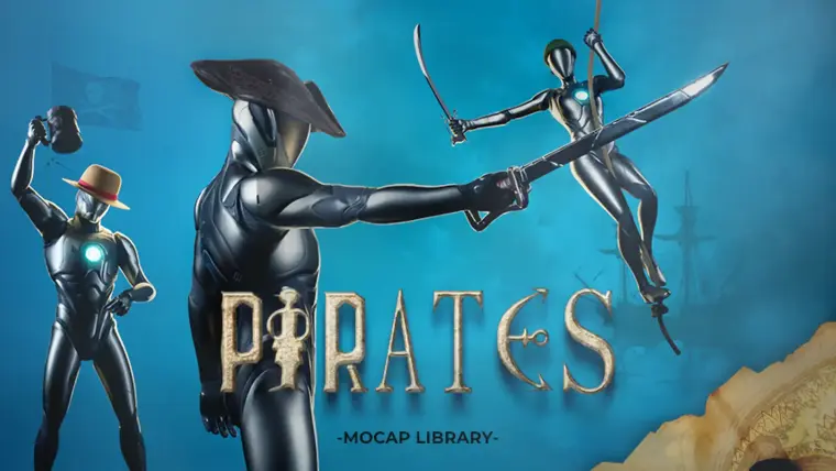 Mocap - Pirates Animation Library