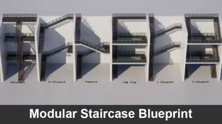 Modular Staircase Blueprint