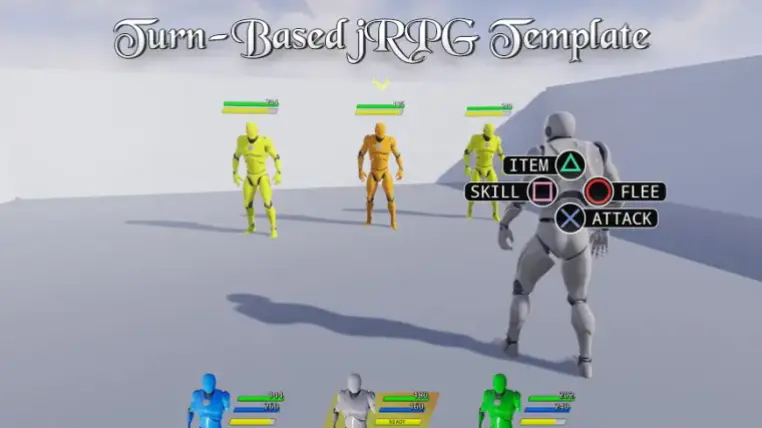 Turn-Based jRPG Template