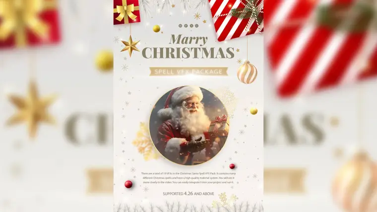 Christmas Santa Spell VFX Pack