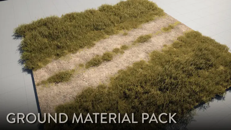 Ground Material Pack (Advanced Materials / 5 Variations)