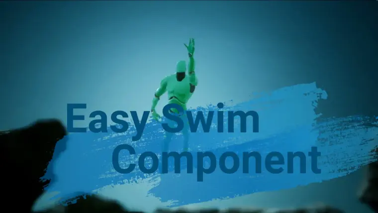 Easy Swim Component - Create/Add Swimmable Water Volumes - Swimming Animations