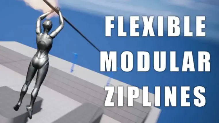 Flexible Modular Ziplines