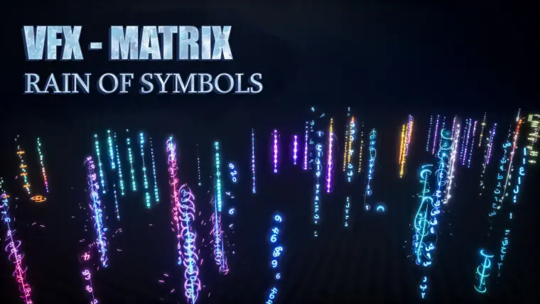 Matrix / Rain of Symbols - VFX