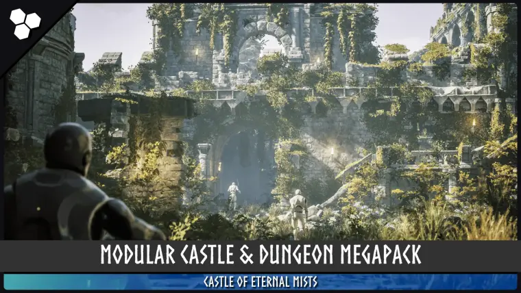 Modular Castle & Dungeon (Medieval Castle, Castles, Dungeons, Dungeon, Castle)