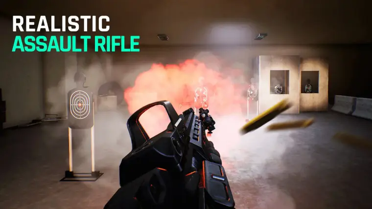 Realistic Assault Rifle Template
