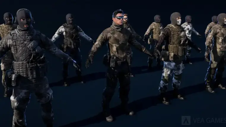 Character Customization: Mercenary Soldiers Pack Character Customization: Mercenary Soldiers Pack