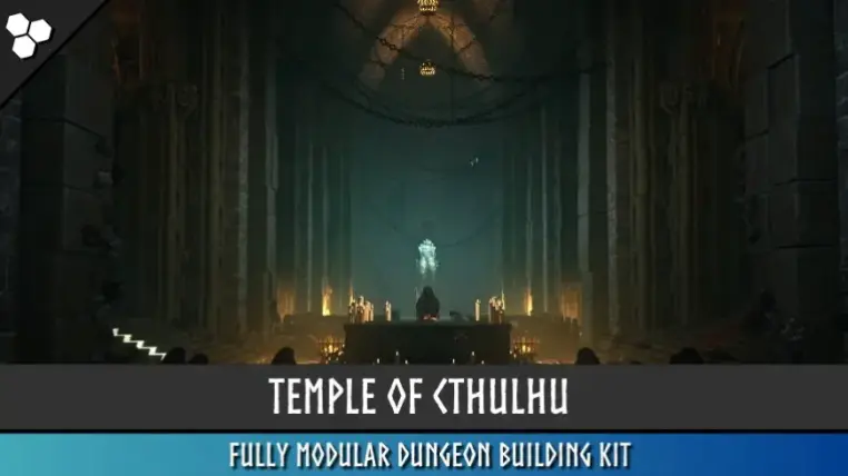 Modular Dungeon: Temple Of Cthulhu (Dungeon, Modular Dungeon, Temple, Dungeons)