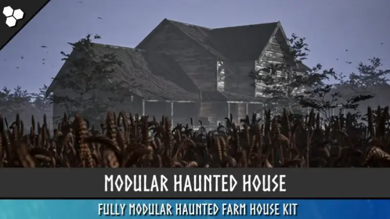 Modular Haunted House Barn (Modular House, Houses, Modular Building, Barn)