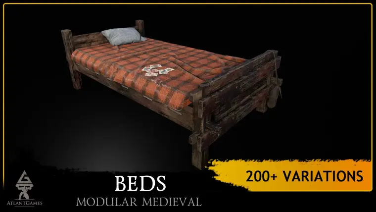 ROG Modular Medieval Beds