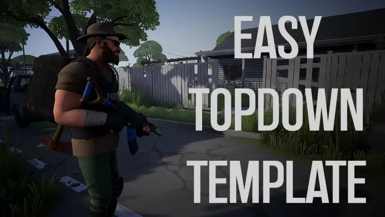 Easy TopDown Template V1.01 | Survival Action Shooter RPG