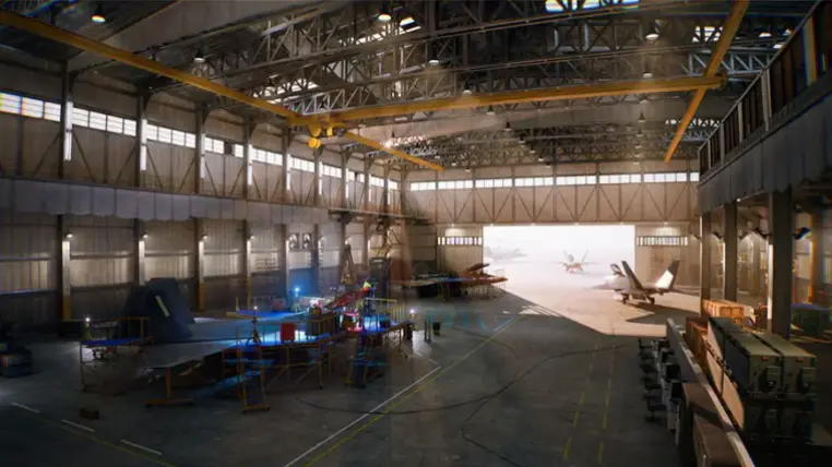HAWKNEST An Aircraft Factory Hangar (Modular)