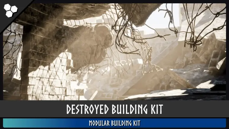 Modular Destroyed Buildings (Modular House, Houses, Modular Building)