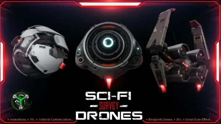 Sci-fi Survey Drones