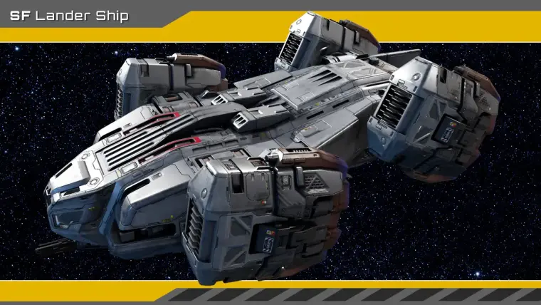 Spaceship Lander VTOL