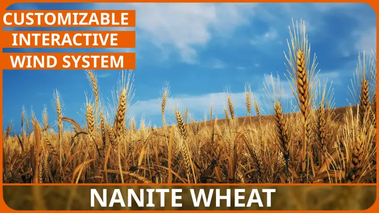Nanite Foliage - Wheat Field