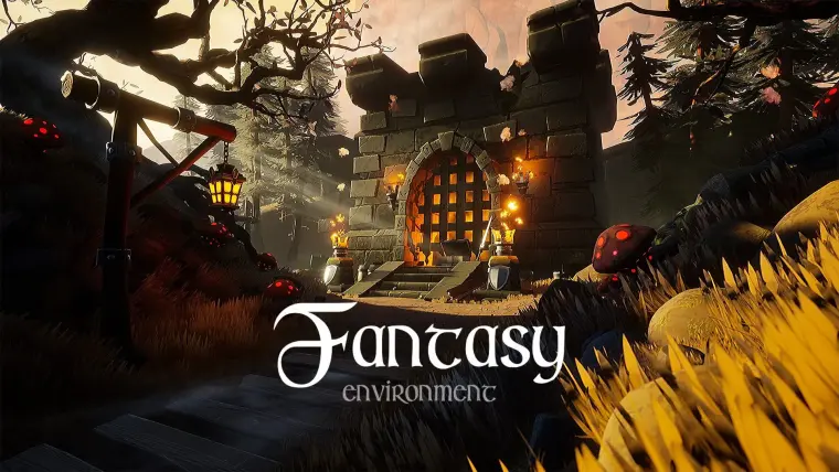 Stylized Fantasy Environment ( Fantasy Stylized Stylized Fantasy Castle Castle )