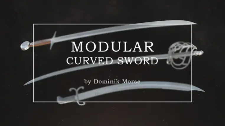 MODULAR CURVED SWORD